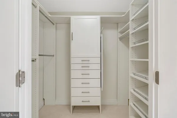 a view of empty room