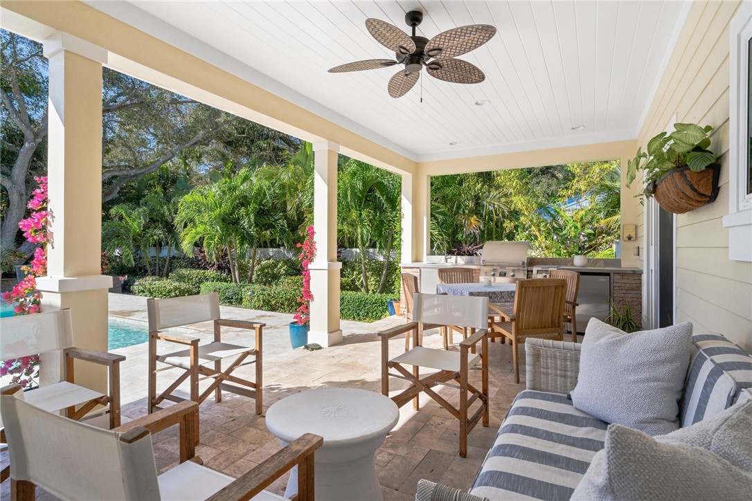 548 Conn Way Vero Beach, FL 32963 - Photo 12 of 34 a view of a dining room with furniture window and outside view