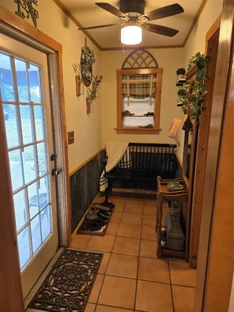 a view of a entryway door of the house