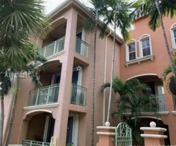 a front view of a house with balcony