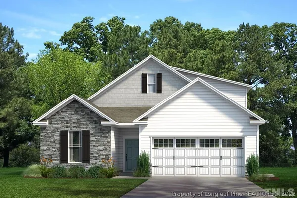 a view of a house and outdoor space