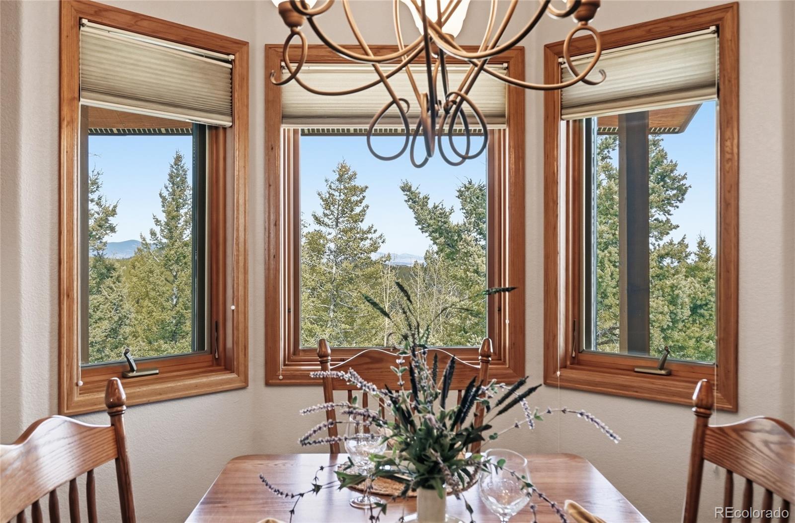 31842 Steven Way Conifer, CO 80433 - Photo 7 of 19 a view of a living room and a porch