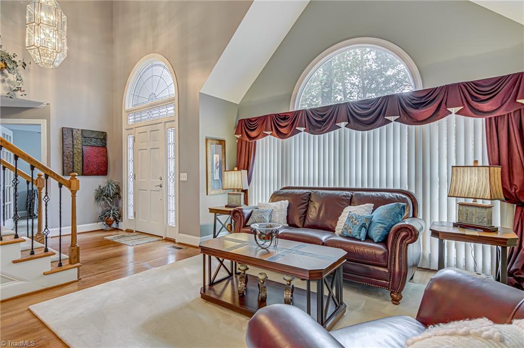 4472 Kendale Road High Point, NC 27265 - Photo 3 of 36 As you enter the home, a 2-story foyer and this wonderful living room will greet you!