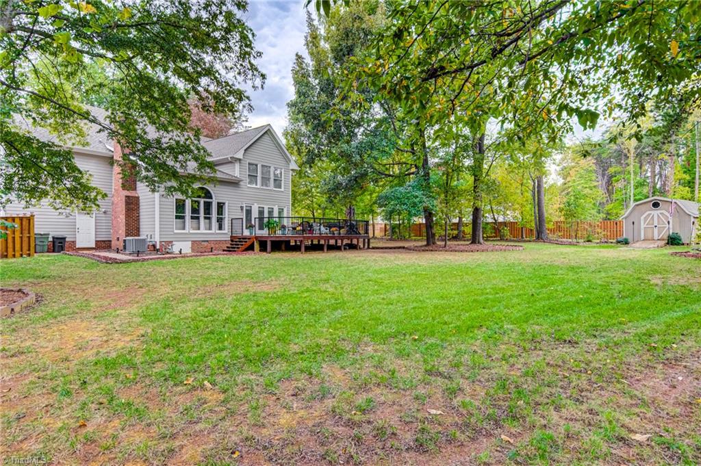 4472 Kendale Road High Point, NC 27265 - Photo 32 of 36 Fully privacy fenced back yard Loads of space in this yard! Plenty of space for gardening, run around and play, or just enjoy the area.