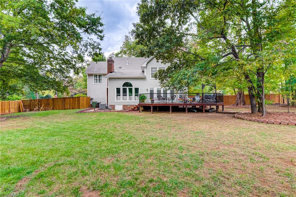 4472 Kendale Road High Point, NC 27265 - Photo 34 of 36 Beautiful rear view of 4472 Kendale Road!