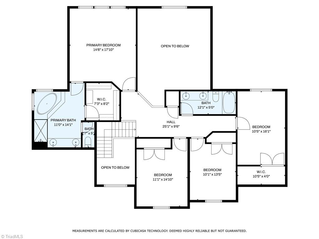 4472 Kendale Road High Point, NC 27265 - Photo 36 of 36 4472 Kendale Road - Second Floor Plan