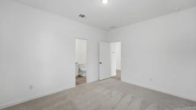 a view of empty room