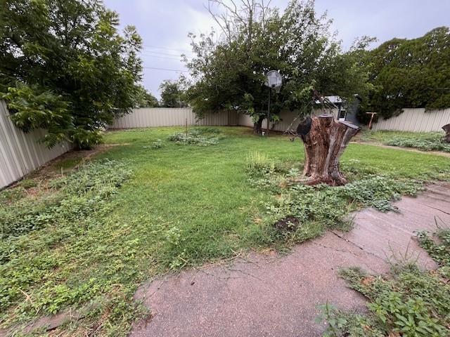 136 Northwest Ave F Hamlin, TX 79520 - Photo 24 of 27 a big yard with lots of green space and trees