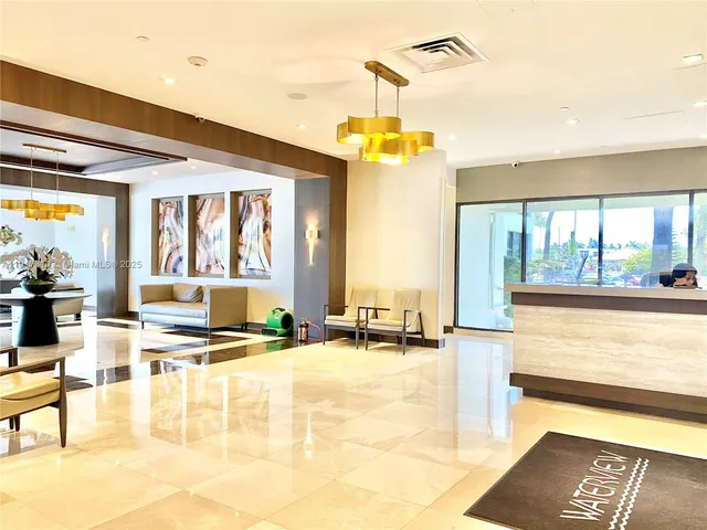 a view of a balcony with city view