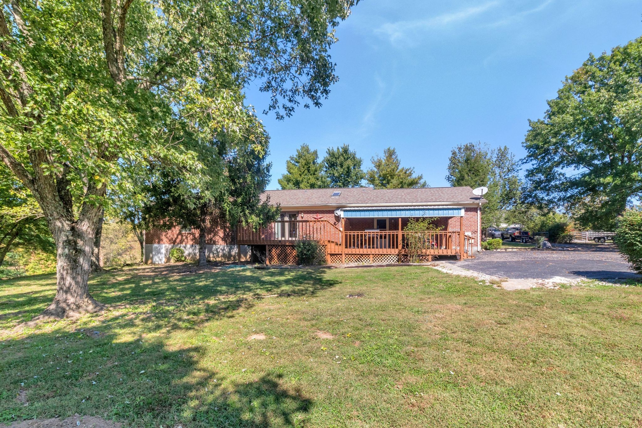 10373 Spanntown Road Arrington, TN 37014 - Photo 7 of 23 front view of a house with a big yard