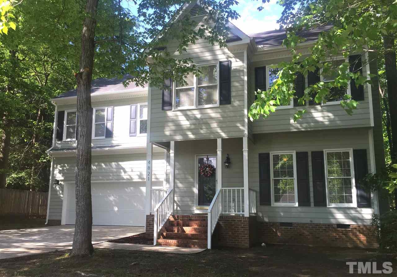 4821 Knightsbridge Way Raleigh, NC 27604 - Photo 1 of 22 a front view of a house with a porch