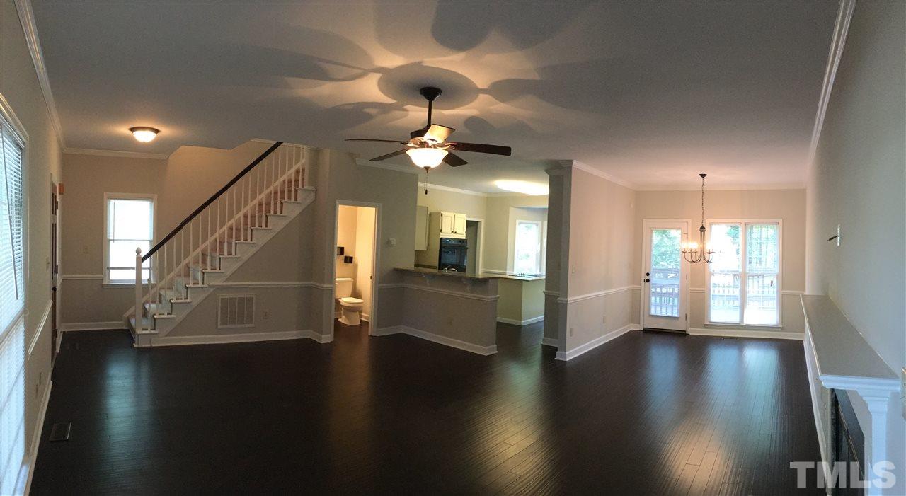 4821 Knightsbridge Way Raleigh, NC 27604 - Photo 5 of 22 wooden floor in an empty room with a window