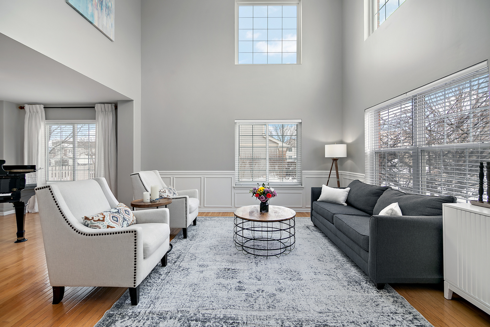 1675 Rosehall Lane Elgin, IL 60123 - Photo 3 of 49 a living room with furniture and a large window