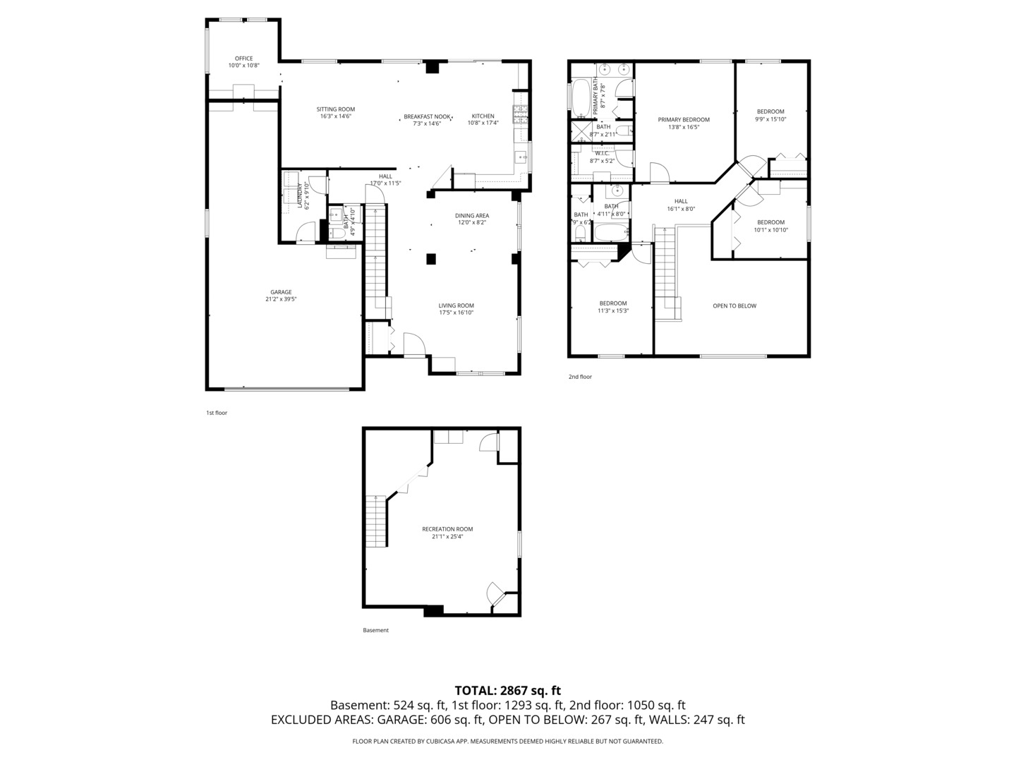 1675 Rosehall Lane Elgin, IL 60123 - Photo 46 of 49 a picture of a room with a white wall and white walls