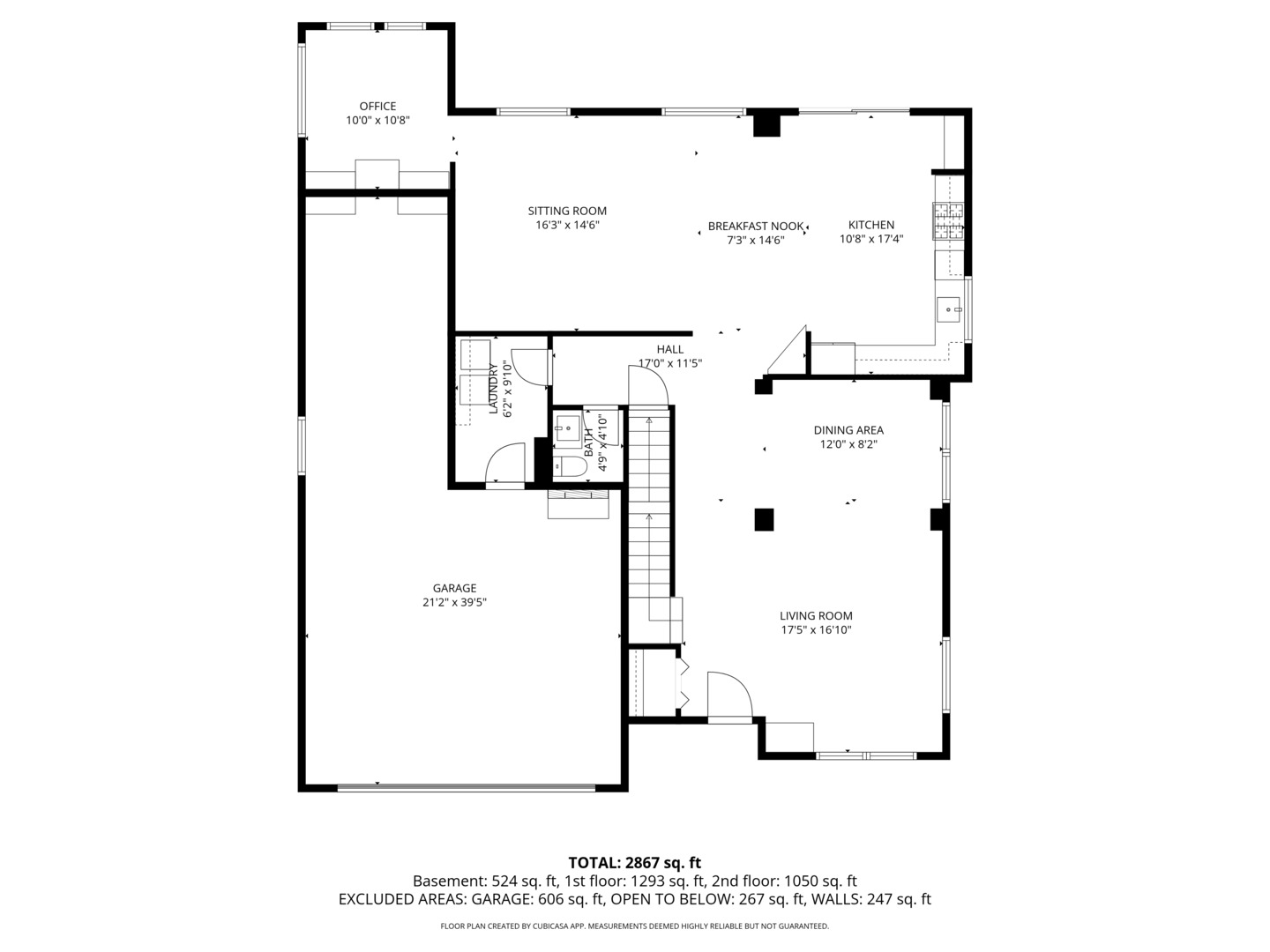 1675 Rosehall Lane Elgin, IL 60123 - Photo 47 of 49 a picture of floor plan