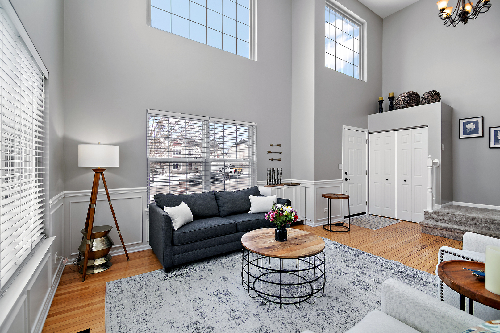 1675 Rosehall Lane Elgin, IL 60123 - Photo 8 of 49 a living room with furniture and a rug