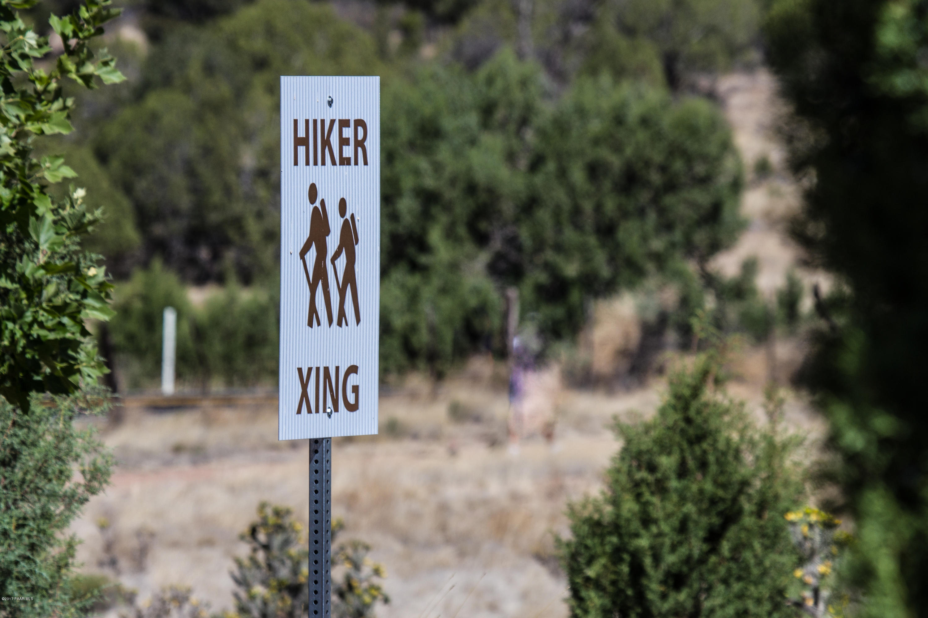 5125 West Three Forks Road Prescott, AZ 86305 - Photo 18 of 19 Hiking Trail sign