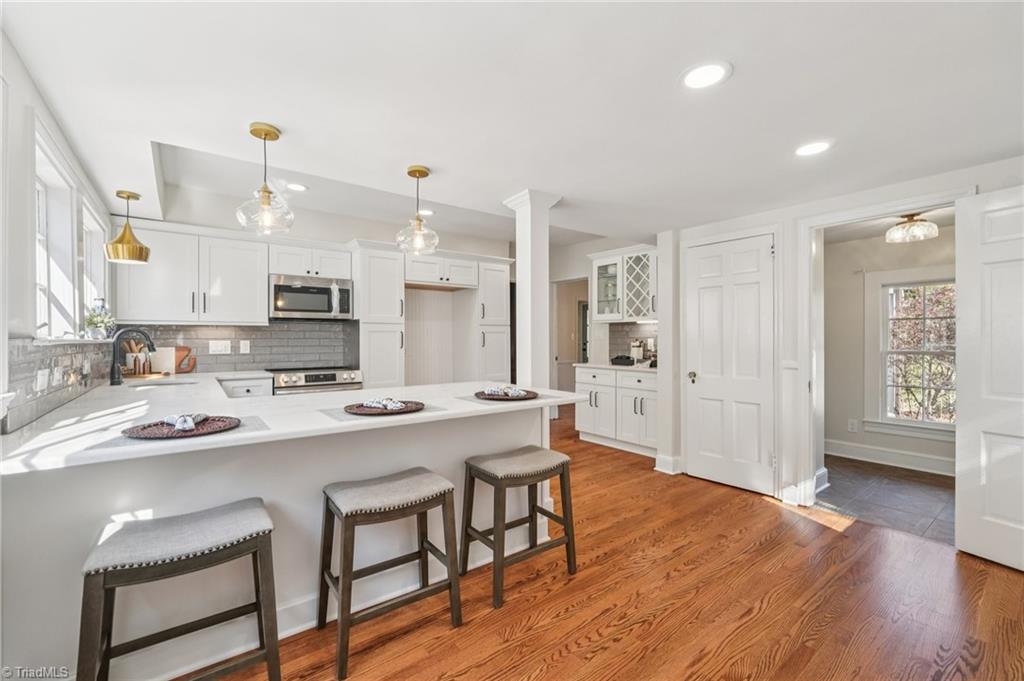 907 Sunset Drive High Point, NC 27262 - Photo 14 of 50 Bar seating ~ Room for the whole crew!