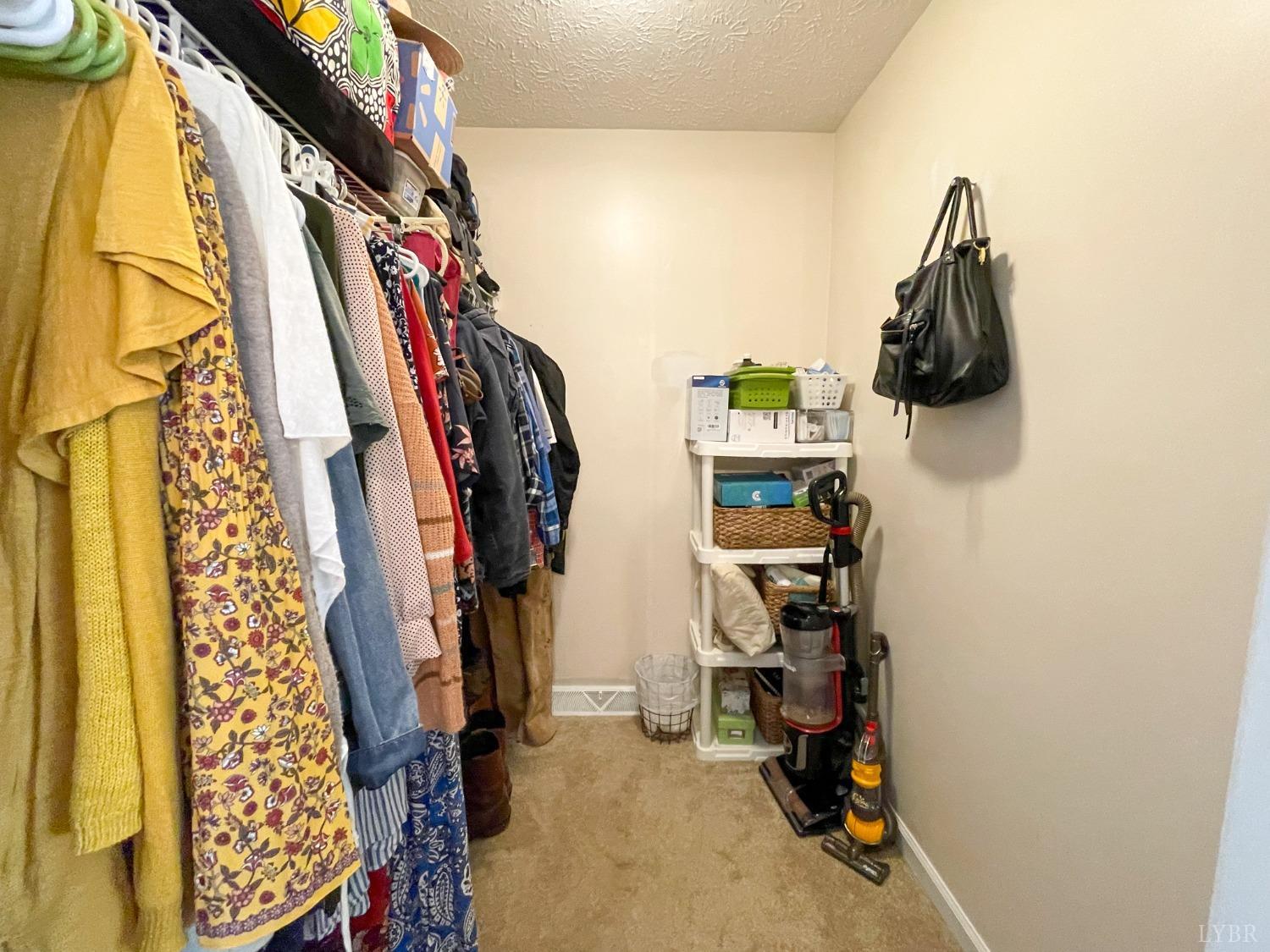4512 Roaring Run Road Goode, VA 24556 - Photo 33 of 54 a view of walk in closet with clothes and shoes