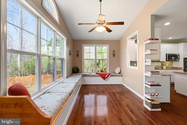 a very nice looking room with a large window
