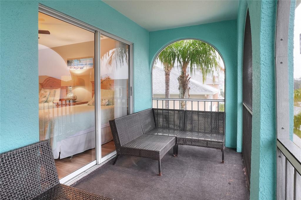 5401 Jobeth Drive New Port Richey, FL 34652 - Photo 25 of 76 Balcony from Master Bedroom