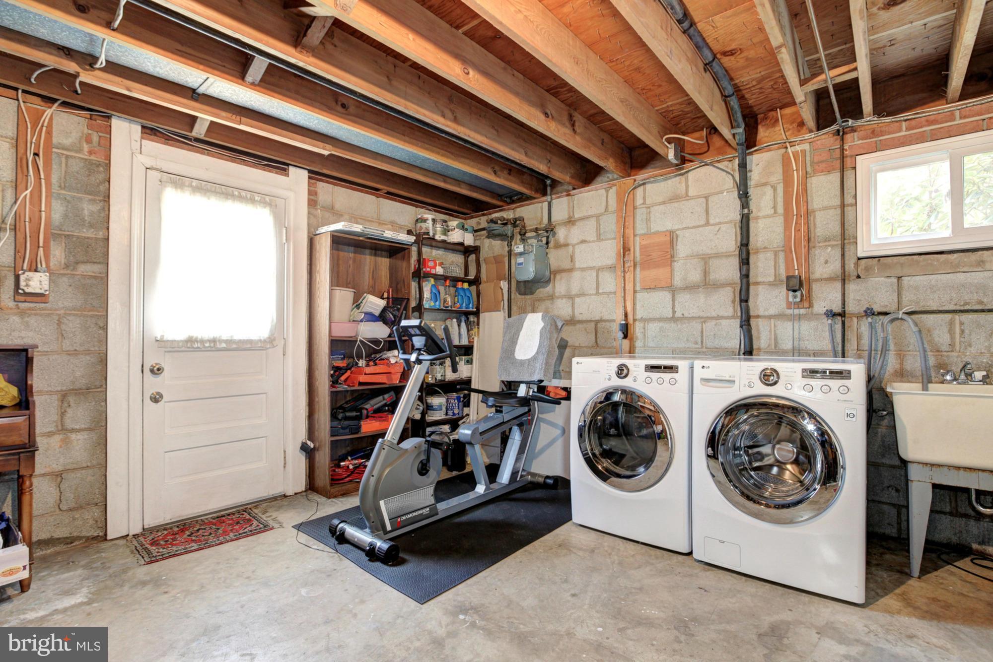 13317 Old Forge Road Silver Spring, MD 20904 - Photo 30 of 30 Laundry / Workshop with Level Walk-Out