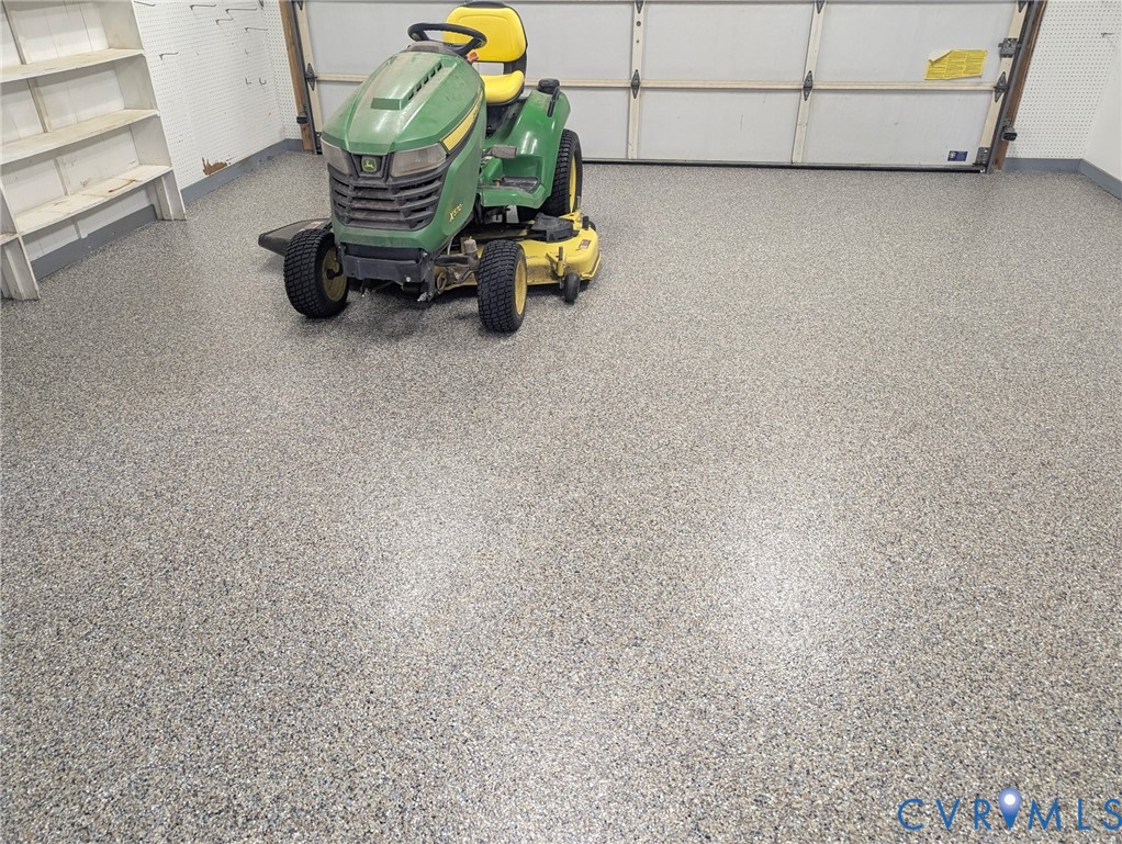 18105 Wards Creek Road Disputanta, VA 23842 - Photo 54 of 55 Freshly repainted Garage floor