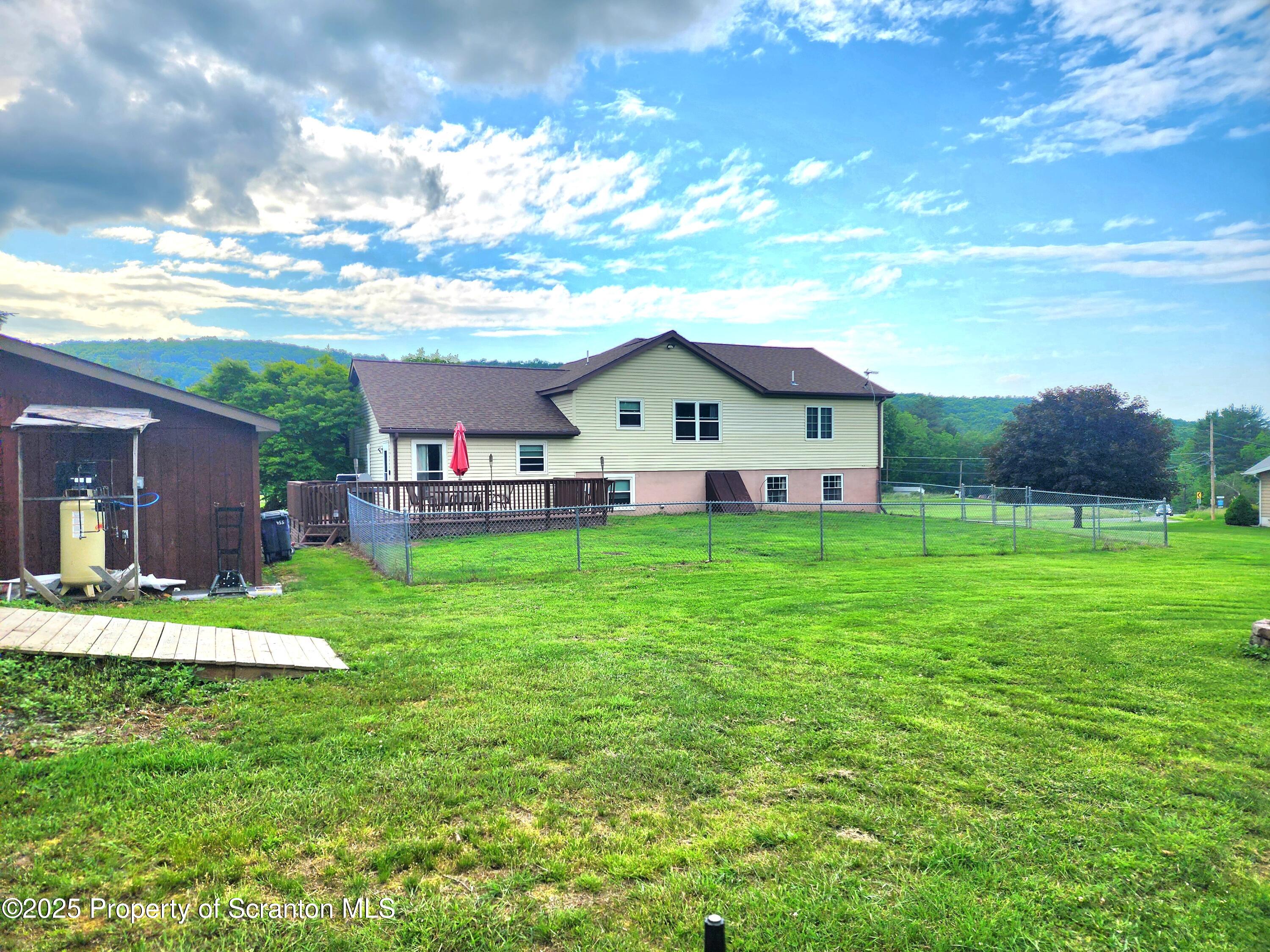 1270 Post Hill Road Dalton, PA 18414 - Photo 28 of 30 Rear/ Right