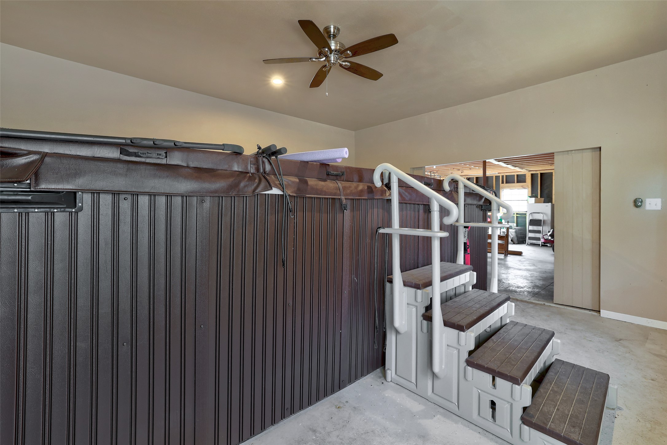 238 Mesa Drive Georgetown, TX 78628 - Photo 27 of 32 Swim spa in room off the garage