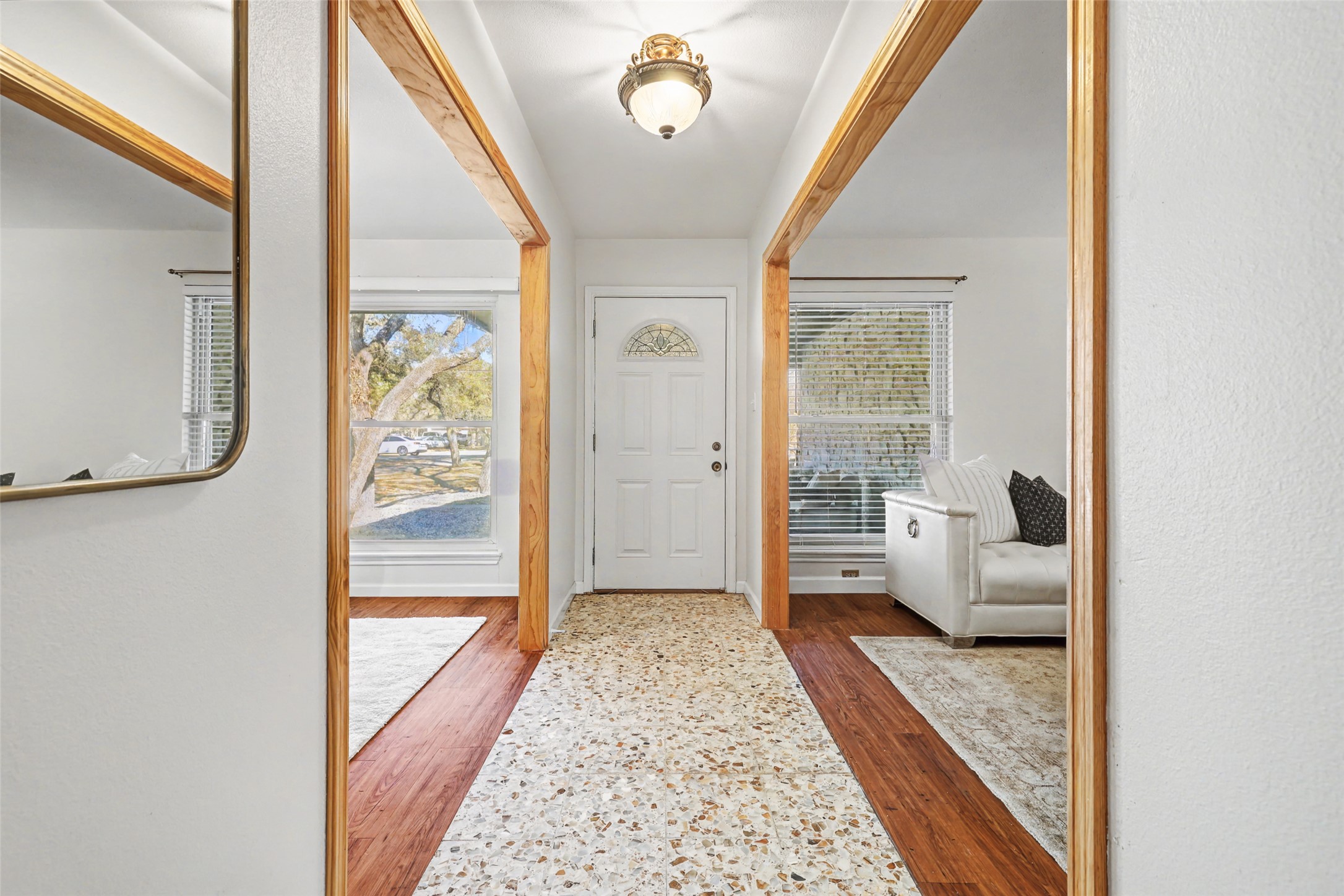 238 Mesa Drive Georgetown, TX 78628 - Photo 5 of 32 Beautiful Terrazzo tile entry!