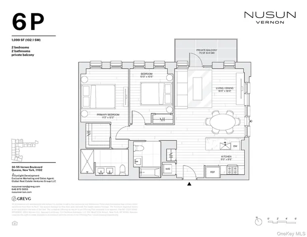 $1,350,000 | 30-55 Vernon Boulevard, Unit 6P | Astoria