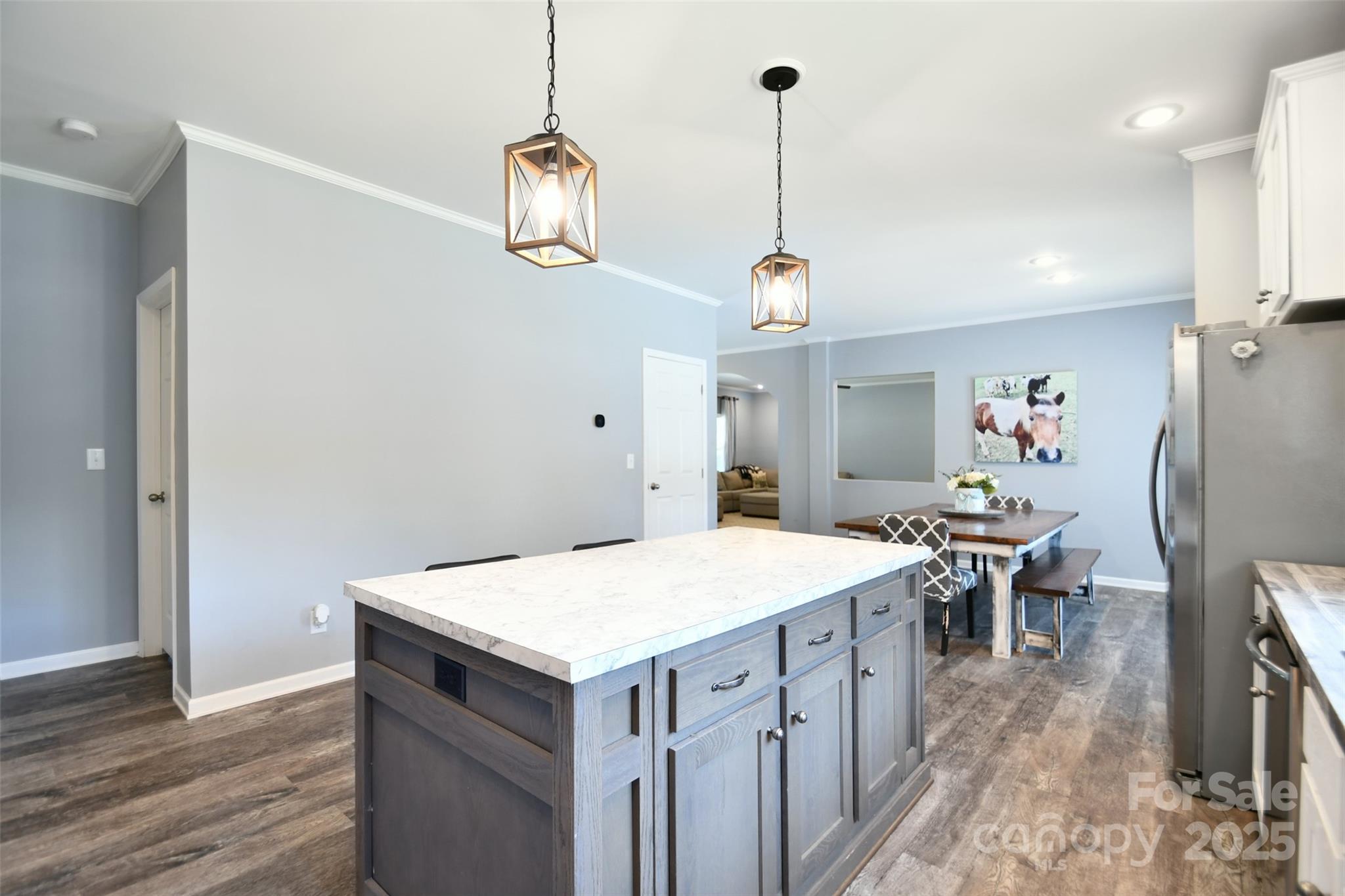 265 St Matthew Church Road Salisbury, NC 28146 - Photo 14 of 42 a view of a kitchen and a window