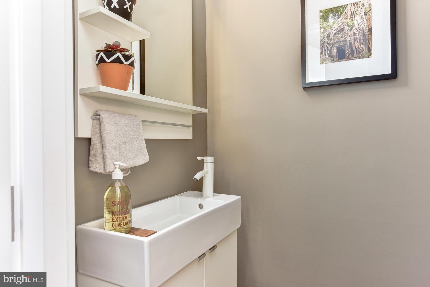 1017 7th Street Northeast Washington, DC 20002 - Photo 13 of 52 Main Level Powder Room