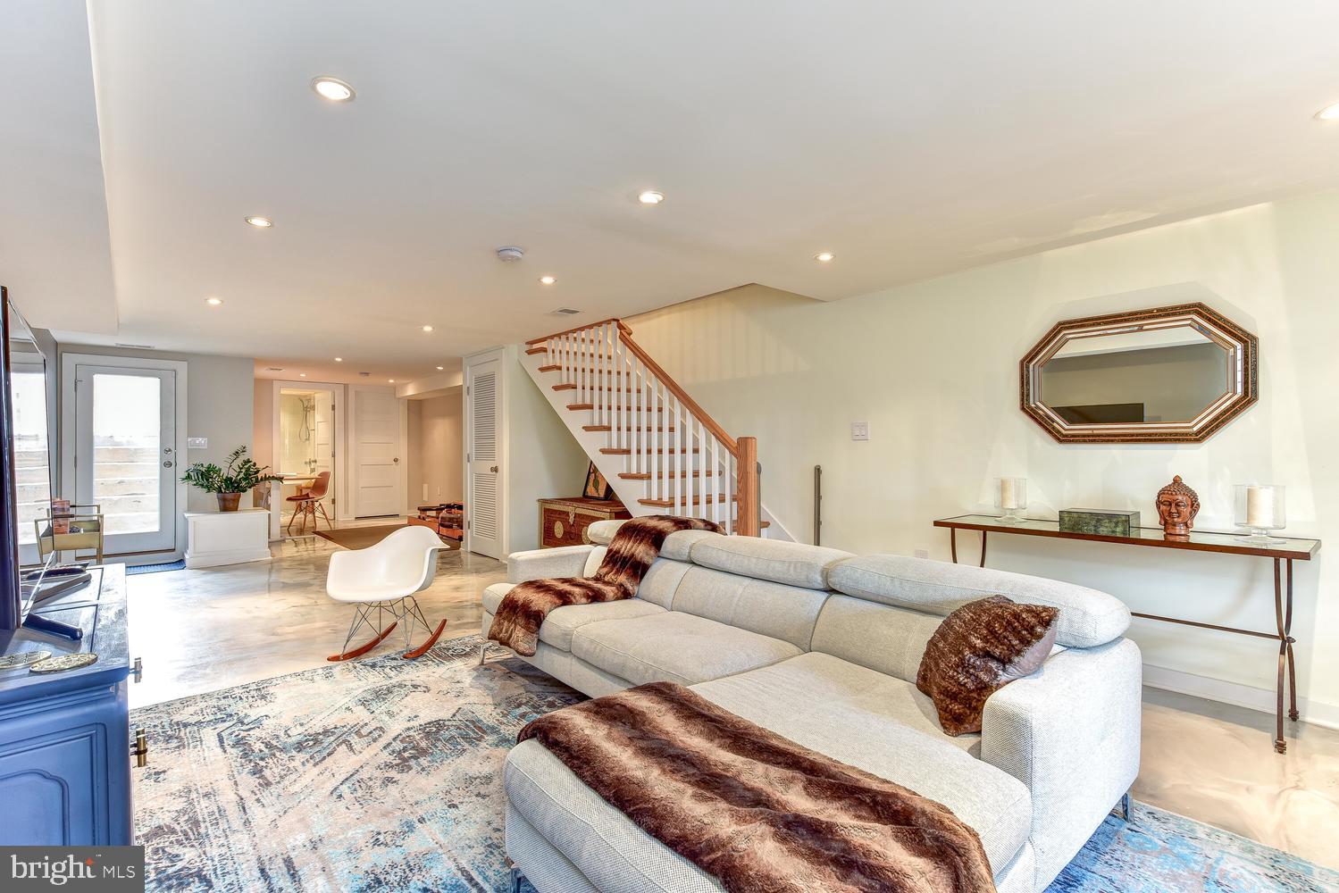 1017 7th Street Northeast Washington, DC 20002 - Photo 27 of 52 Lower Level Family Room