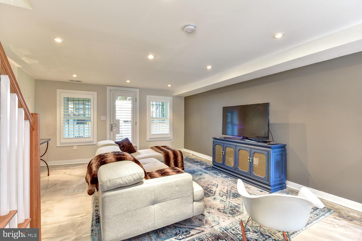 1017 7th Street Northeast Washington, DC 20002 - Photo 29 of 52 Lower Level Family Room