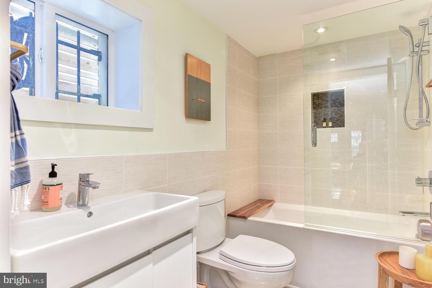 1017 7th Street Northeast Washington, DC 20002 - Photo 30 of 52 Gorgeous Lower Level Full Bath