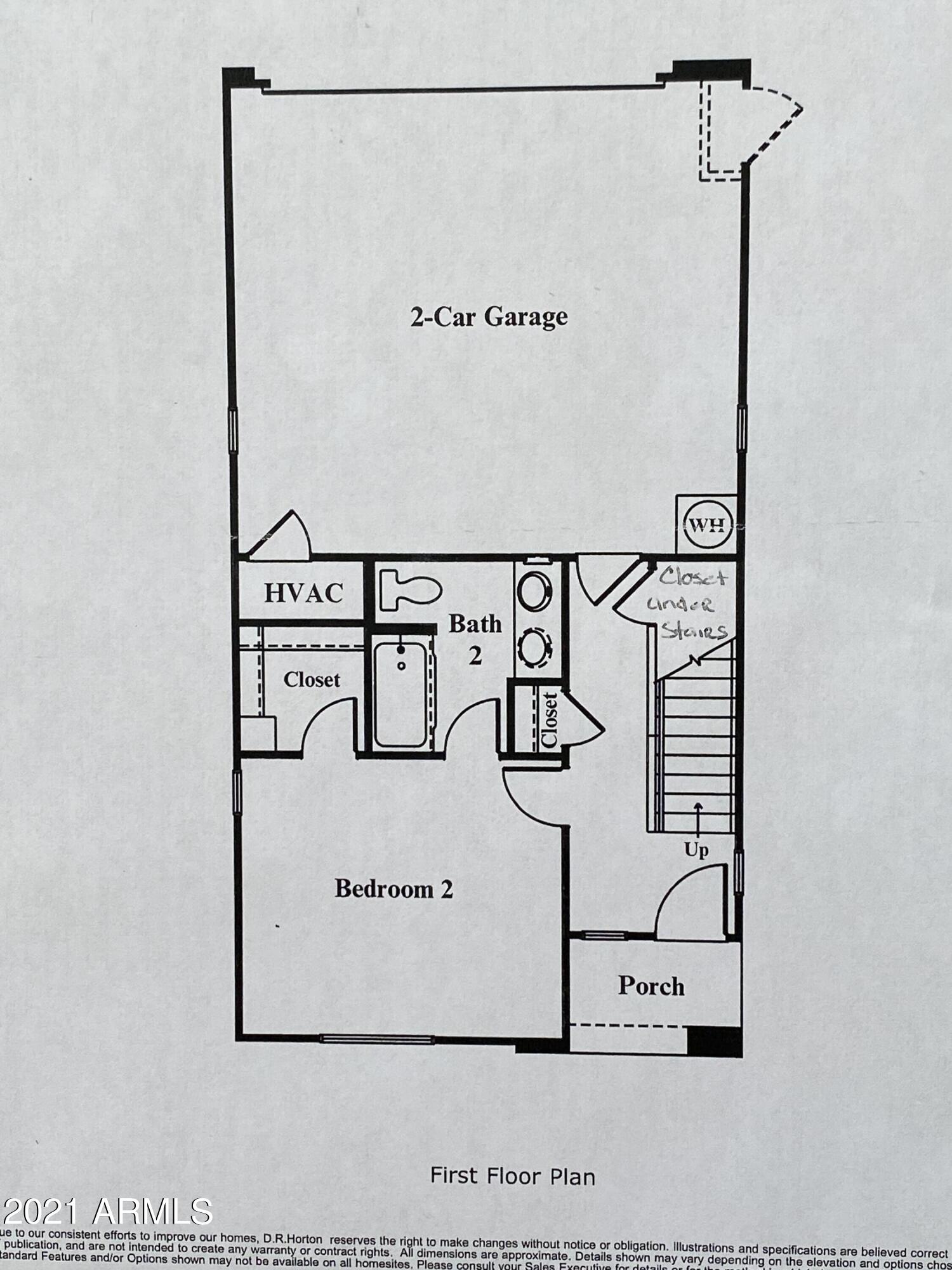 2150 West Alameda Road, Unit 1018 Phoenix, AZ 85085 - Photo 9 of 10 Floor plan 1