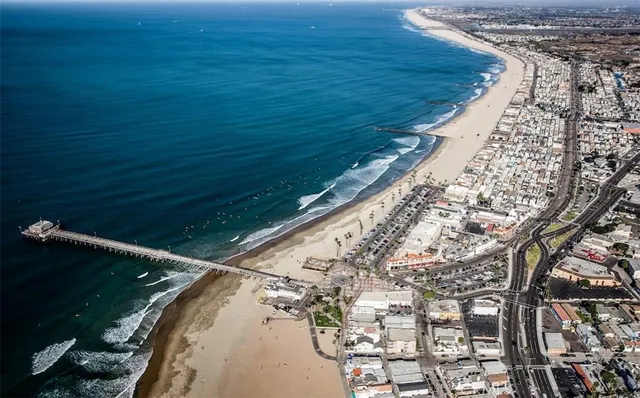 a view of swimming pool with outdoor seating