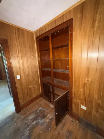 a view of front door