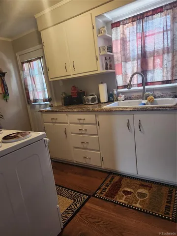 a room with storage and utility