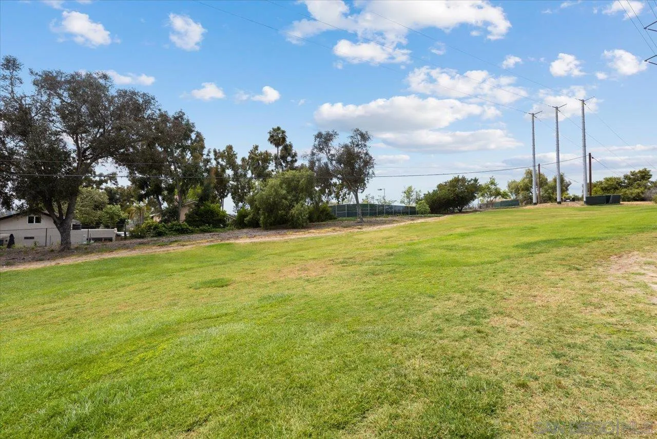 1763 Edgefield Lane Encinitas, CA 92024 - Photo 31 of 31 a view of a big yard with a fountain