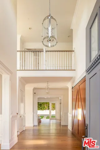 a view of an entryway door