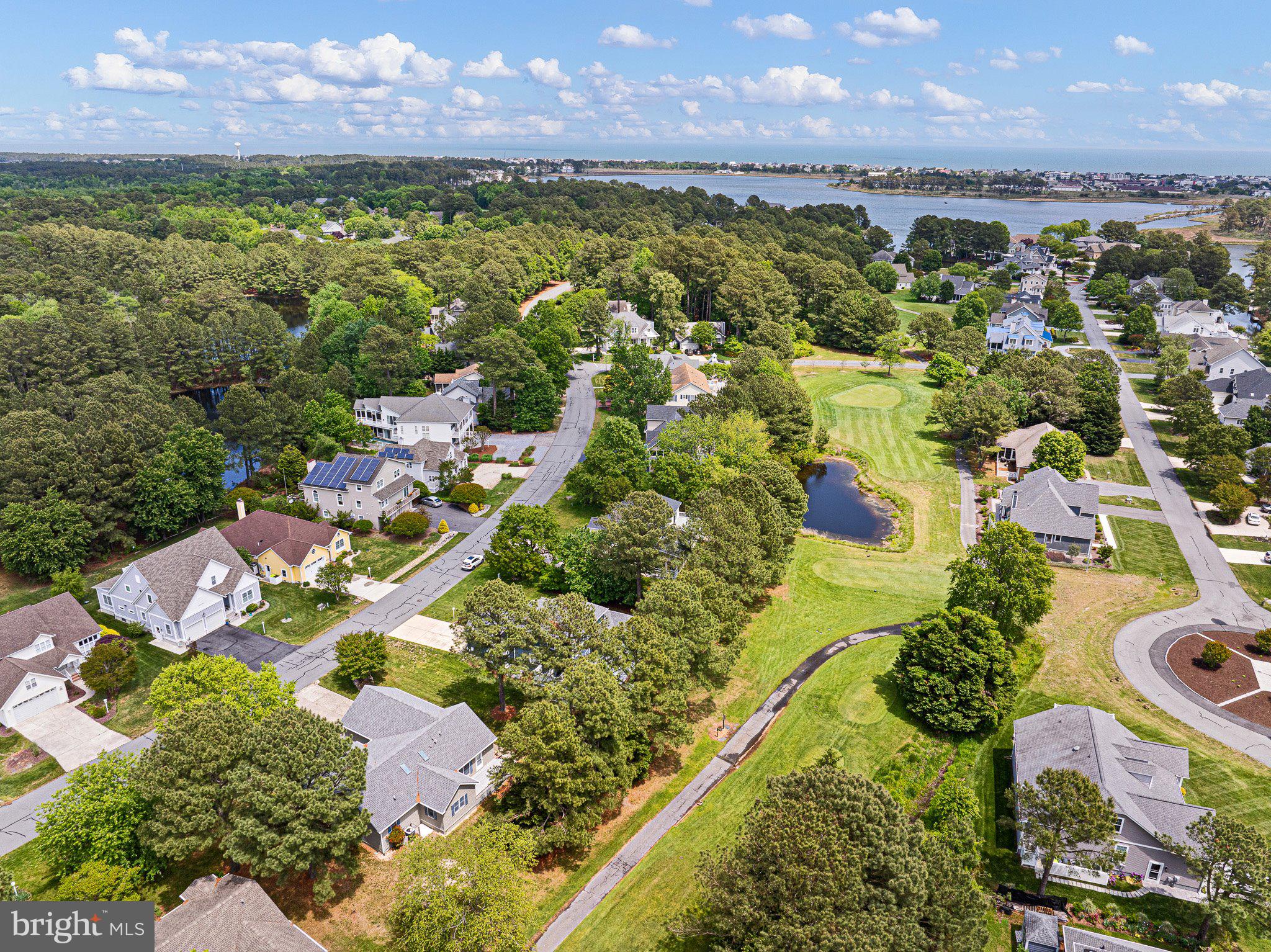 485 Bethany Loop Bethany Beach, DE 19930 - Photo 35 of 40 an aerial view of residential houses with outdoor space