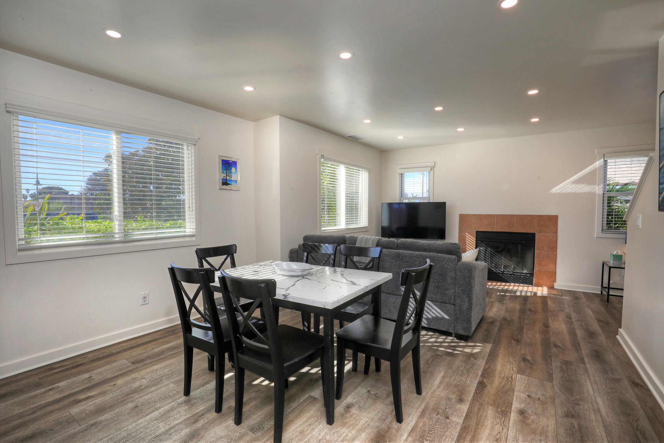 4848 5th Street Carpinteria, CA 93013 - Photo 5 of 13 a view of a dining room with furniture and wooden floor