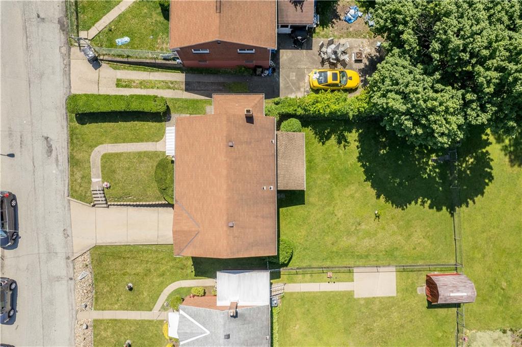 1230 Round Top Street Pittsburgh, PA 15205 - Photo 20 of 28 an aerial view of a house with a swimming pool