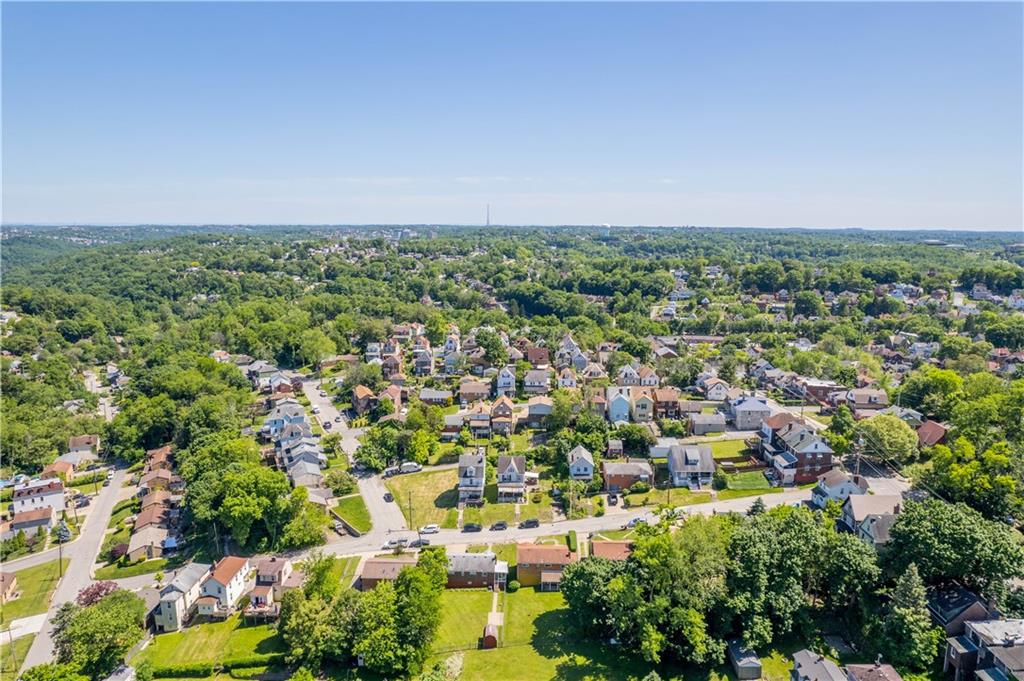 1230 Round Top Street Pittsburgh, PA 15205 - Photo 25 of 28 an aerial view of a city with lots of residential buildings