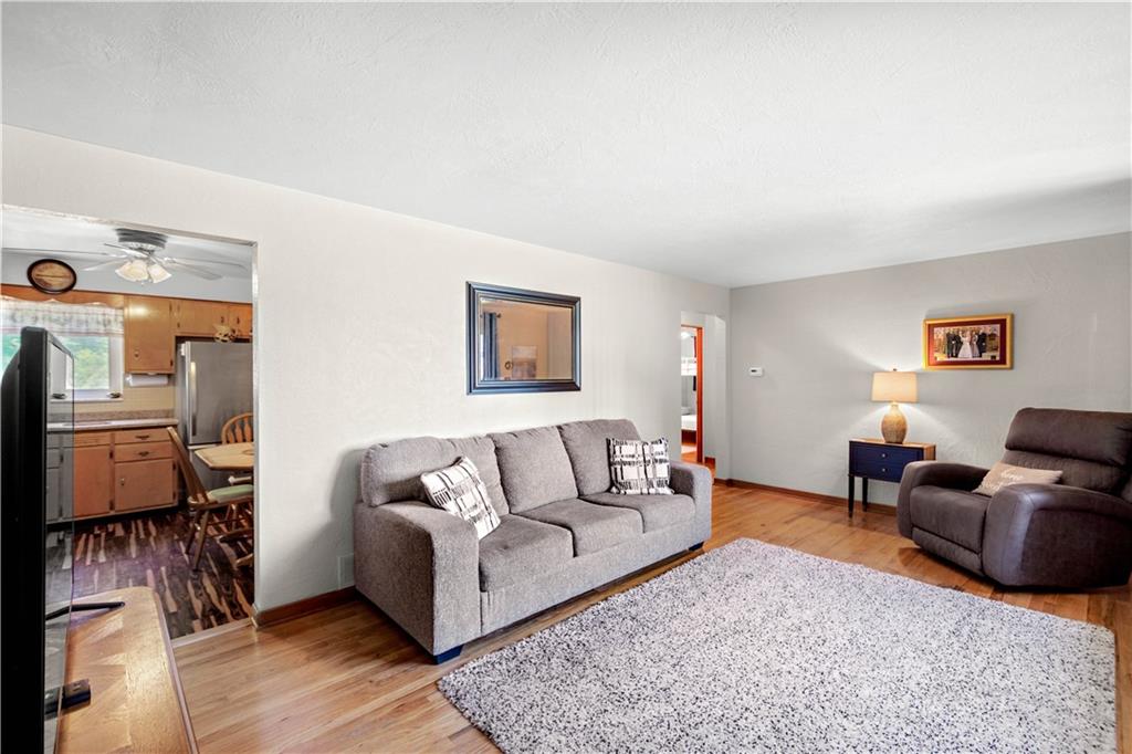 1230 Round Top Street Pittsburgh, PA 15205 - Photo 6 of 28 a living room with furniture and wooden floor
