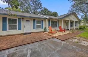 a view of a house with outdoor space