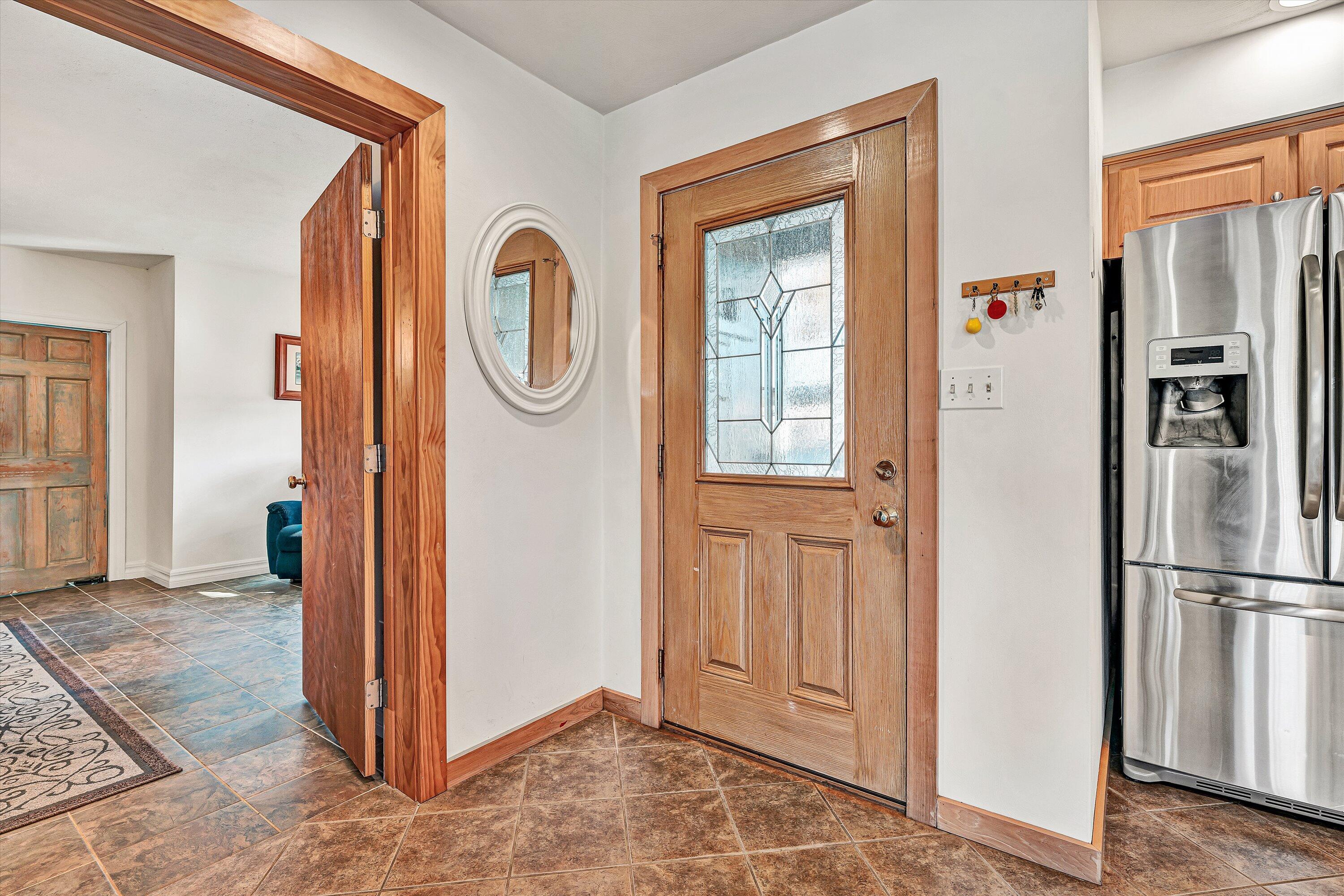 290 Winding Way Union Hall, VA 24176 - Photo 21 of 50 a view of a livingroom with wooden floor and entryway