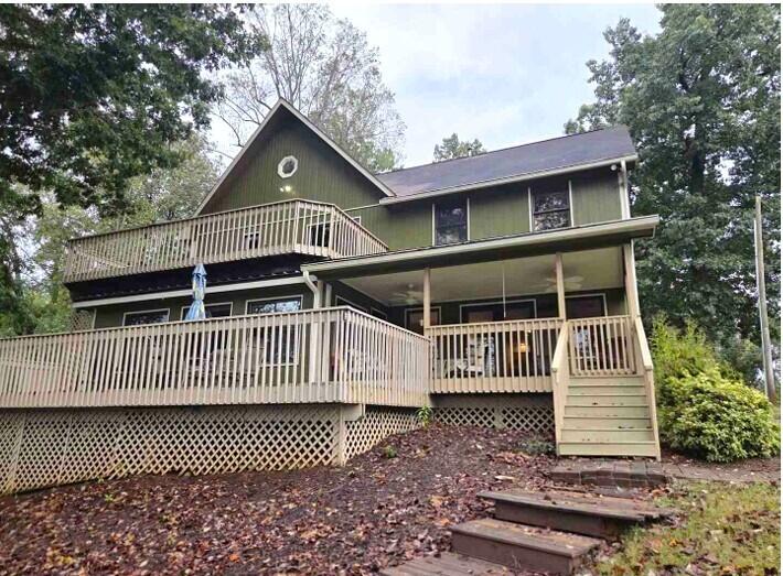 290 Winding Way Union Hall, VA 24176 - Photo 50 of 50 a front view of a house with a fence